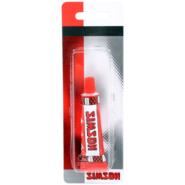 Simson reparatie solutie 10ml Rood|Zwart