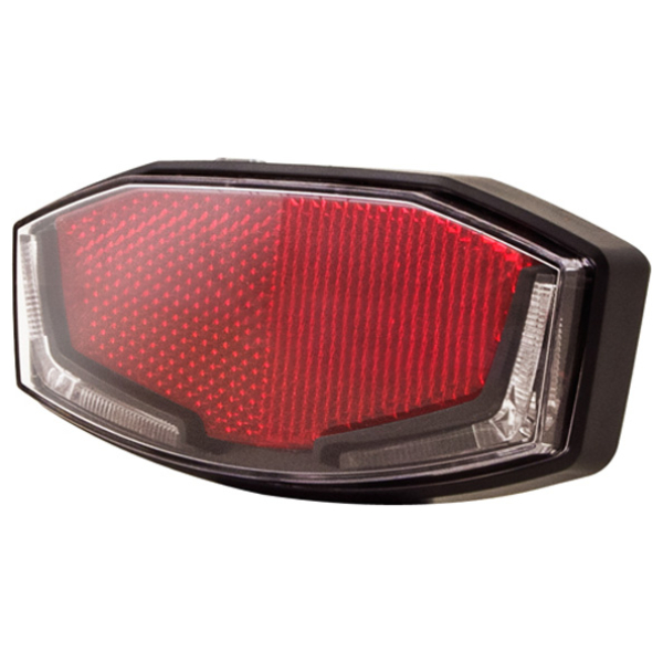Spanninga achterlicht lineo xb led on/off 2 aa rkf Black