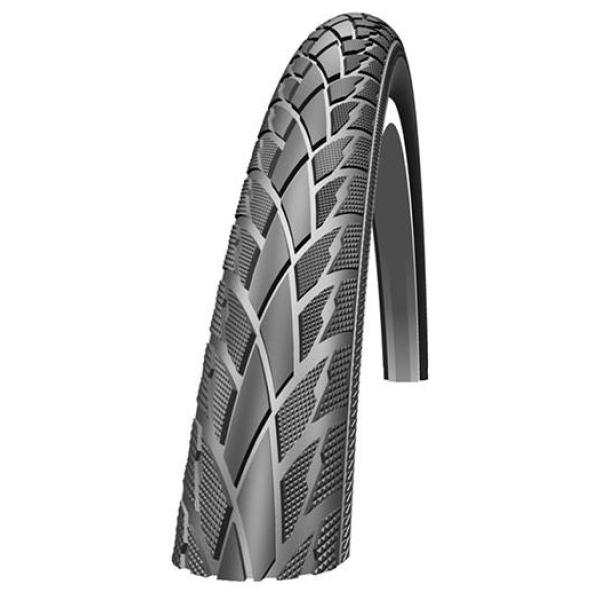 Schwalbe Bub 22x1.75 refl road cruiser kg z Zwart