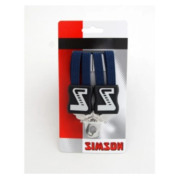 Simson binder kort marine Blauw