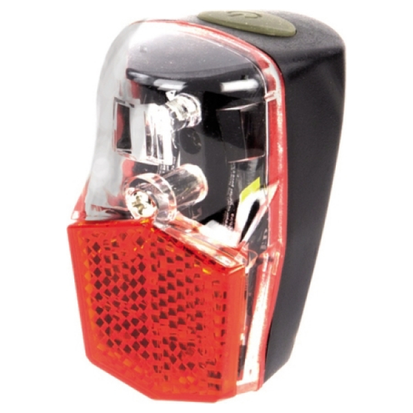 Ikzi achterlamp 1 led spatbord achterlicht sjiek Rood