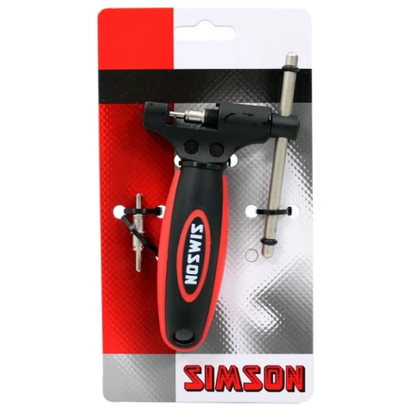 Simson kettingpons de luxe universteel Rood - Afbeelding 3