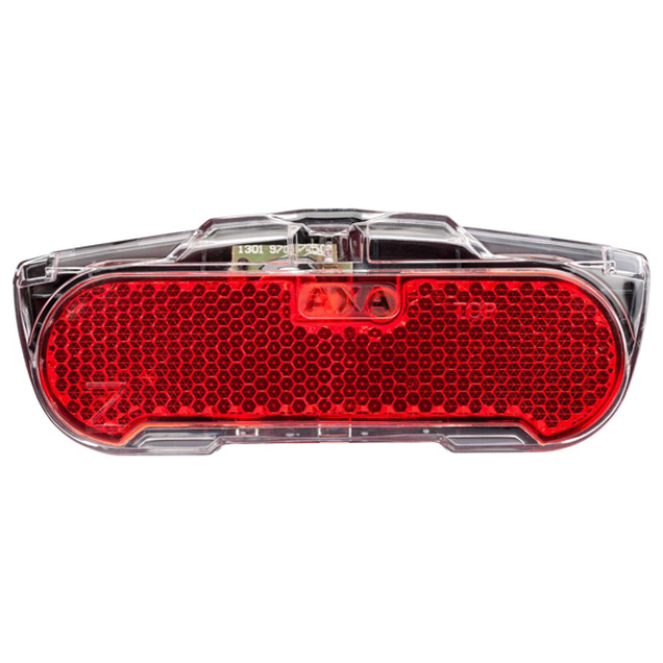 Axa led lamp achterlicht slim steady (naaf)dynamo Rood|Zwart - Afbeelding 2