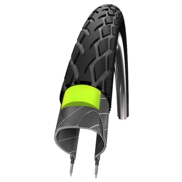 Schwalbe Bub 26x1 3/8 refl marathon gg zwar Zwart