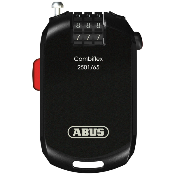 Abus kabelslot combiflex 2501/65/c/sb Zwart