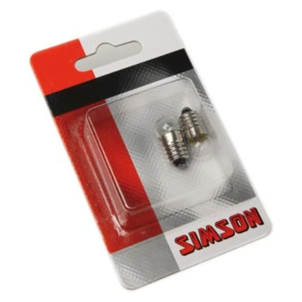 Simson lamp 6v 0,6w fiets achter Transparant