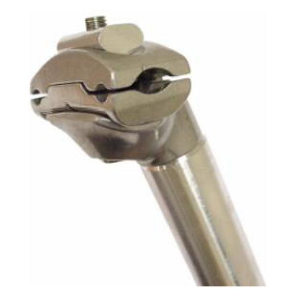 Hulzebos Kalloy zadelpen 27,2x350 atb patent Zilver