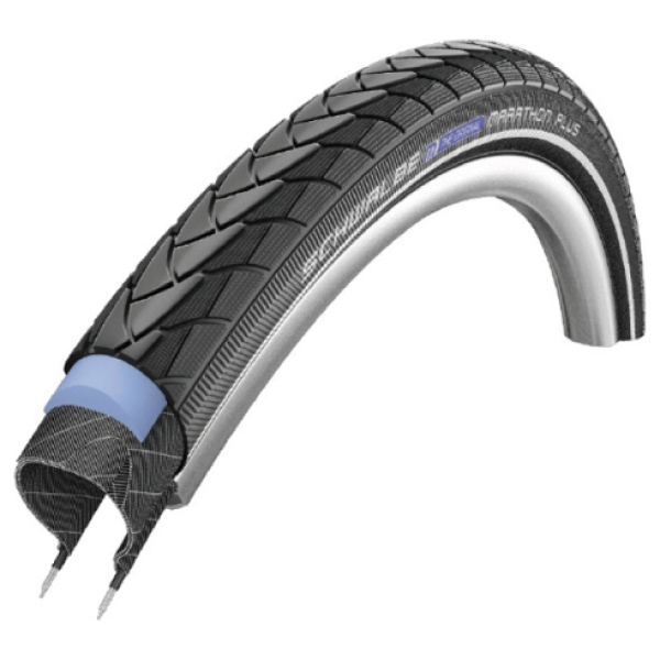 Schwalbe Bub 28x1.75 refl marathon plus sg Zwart - Afbeelding 2