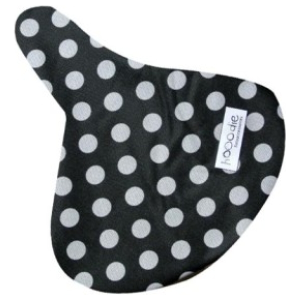 Hooodie Saddle White small Dots Zwart / Wit