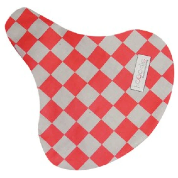Hooodie Saddle Pink Checker Roze / Wit