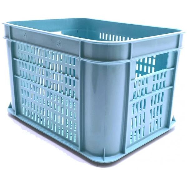 Mrs FG1201C fietskrat babyblauw 30L