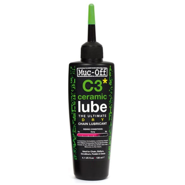 Muc Off Muc-off dry lube c3 kettingolie ceramic 120ml
