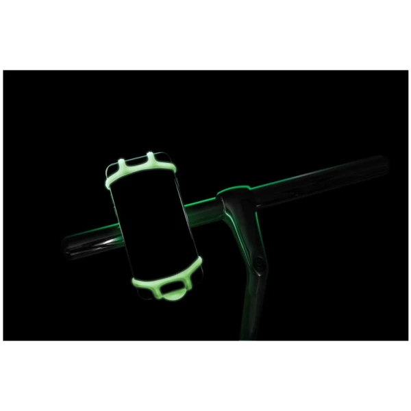Bonecollection smartphonehouder bike tie x glow in Groen