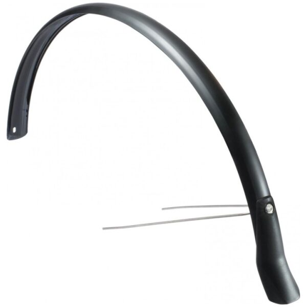 Eurofender snello spatbord achter 28" 51mm mat zwa Mat Zwart