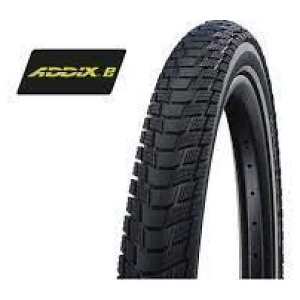 Schwalbe BUB 20X215 SC R PICKUP AE SD ZW Zwart
