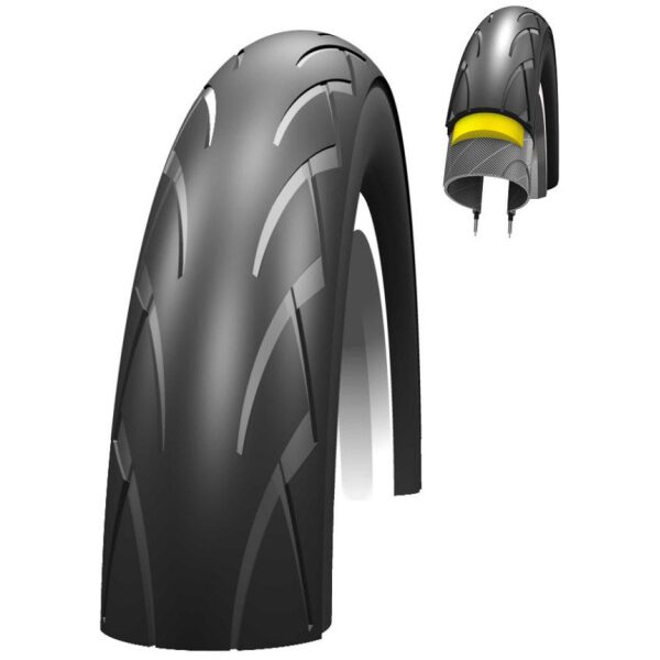 Schwalbe buitenband 12" 47-203 12x1.75 kid plus pg Zwart - Afbeelding 3