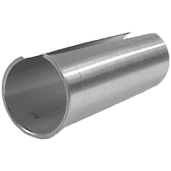Humpert vulbus zadelpen aluminium 27,2-30,8 80mm Zilver