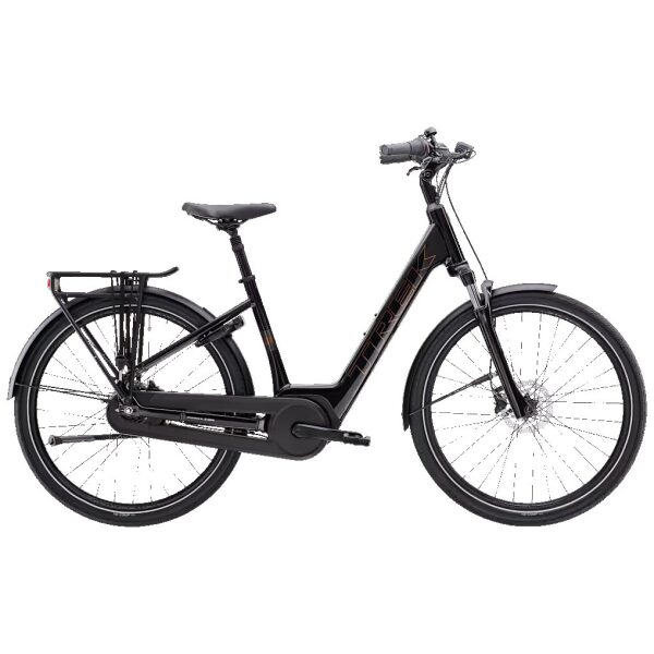 Trek District+ 2 Lowstep Zwart Dames 2025
