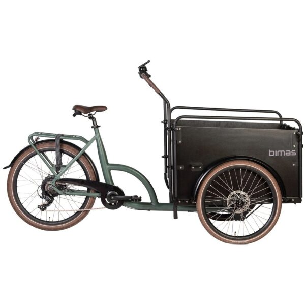 Bimas Bikes ECARGO 3.3 ECONOMY Groen/Zwart Dames monotube 2025
