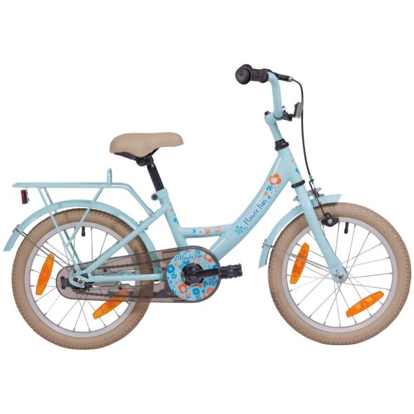 Bike Fun FLOWER FUN Blauw 16 Meisjes 2025