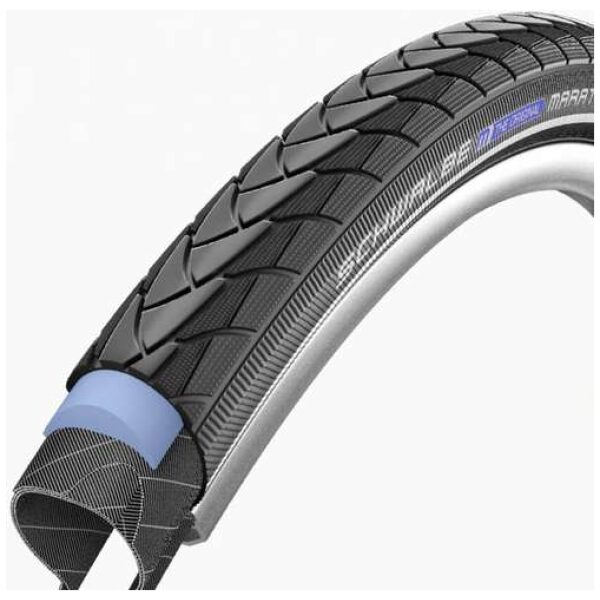 Schwalbe BUB 26X175 SC R MARATHON PLUS SG ZW Zwart - Afbeelding 5