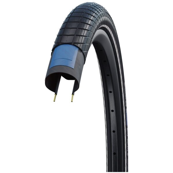 Schwalbe BUB 26X200 SC R BIG APPLE RG ZW Zwart - Afbeelding 5