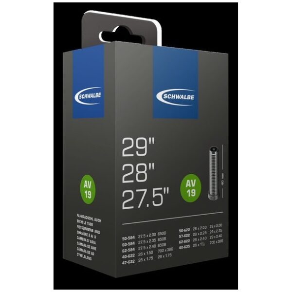 Schwalbe BIB 28X11/2-150-240 SC AV (40) AV19 Zwart - Afbeelding 4