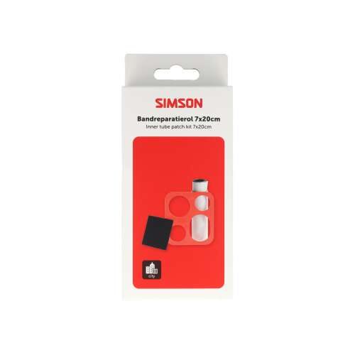 Simson band reparatierol 7x20cm met sjabloon - Afbeelding 3